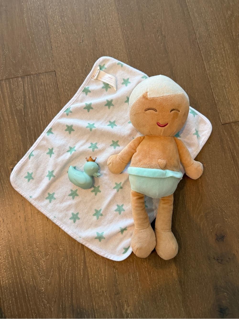 Plush Bath Doll & accessories
